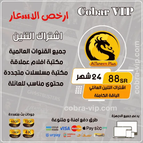 اشتراك التنين بلس مده 24 شهر
